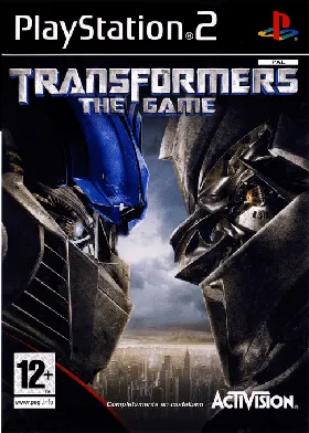 Transformers - The Game box cover front